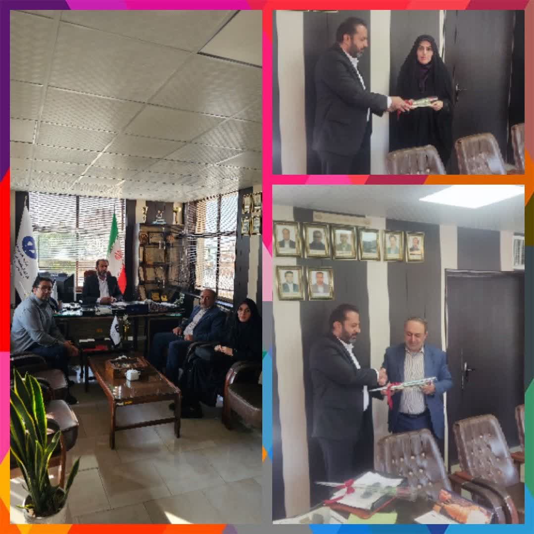 نشست خبری مدیر آزمایشگاه فنی و مکانیک خاک استان چهارمحال و بختیاری با خبرنگاران به مناسبت روز خبرنگار